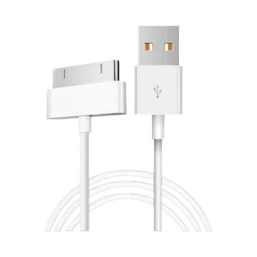 Imagem de Adaptador De Cabo De Dados USB De 30 Pinos Para iPhone 4 4s 3G 3GS iPa