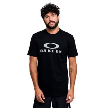 Imagem de Camiseta Oakley Masculina O-Bark Ss Tee Casual-Masculino