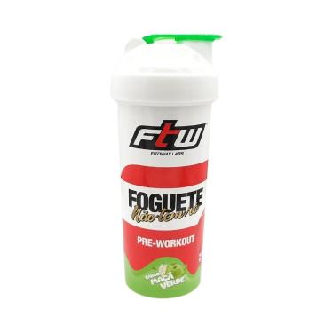 Imagem de Coqueteleira Foguete Não Tem Ré - 700ml Maçã Verde - FTW-Masculino