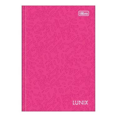 Imagem de Caderno Brochura Pequeno Capa Dura 1/4 Lunix Tilibra 80 Folhas Premium
