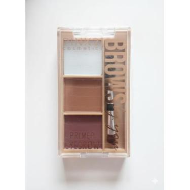 Imagem de Sombra Para Sobrancelhas com Primer Pink 21  Brows By You  Kit Complet