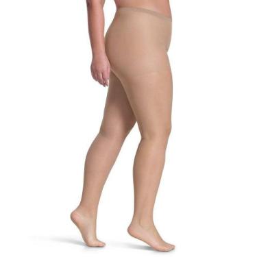 Imagem de Meia Calça Lupo Clássica Fio 20 5795 Plus Size, Po de arroz, EXX