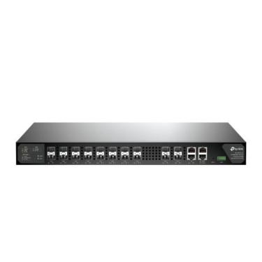 Imagem de OLT GPON Pizza-Box DS-P7001-16 com 16 Portas GPON e Suporte a 2048 Onts Cor Preta TP-Link
