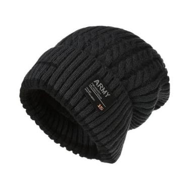 Imagem de Gorro De Inverno Tricotado Grosso Para Homens E Mulheres 2023, Boné Qu
