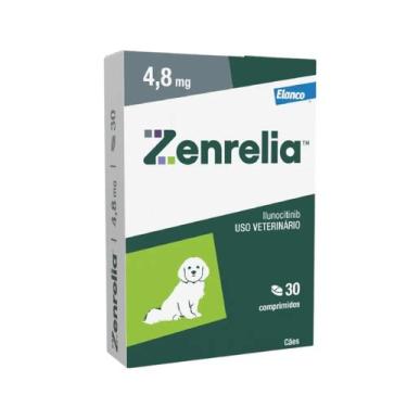Imagem de Zenrelia 4,8mg Dermatológico Elanco para Cães - 30 Comprimidos
