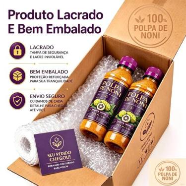 Imagem de Fruta Noni Polpa Orgânico Natural Integral 500ml Kit 02 Unidades - Mor