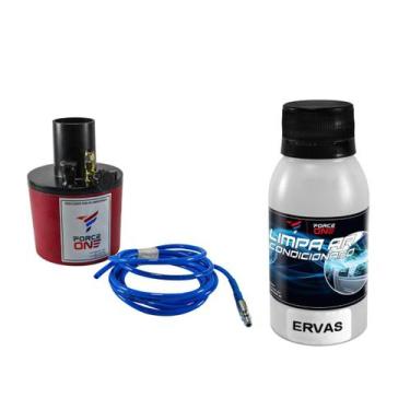 Imagem de Nebulizador Ar Condicionado Automotivo Higienizador + Aroma - Force On