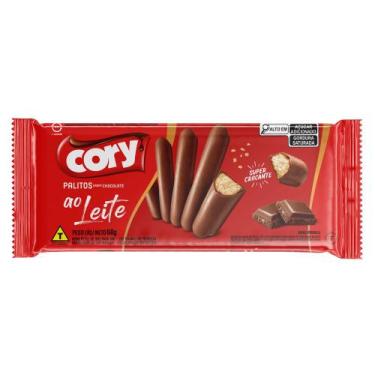 Imagem de Biscoito Cory Palito Sabor Chocolate ao Leite 68g