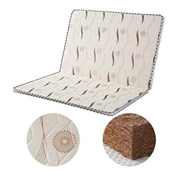 Imagem de Colchão dobrável portátil, 2 colchões, esponja de alta elasticidade, portátil, espessa, 5 cm, para colchão único, duplo, casa, escola, onda 180 x 200 cm