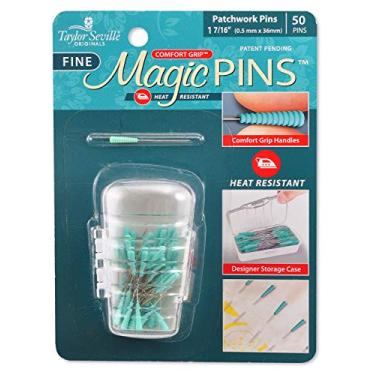 Imagem de Taylor Seville Originals Agulhas de pinos mágicos finos com aderência confortável, EUA: tamanho único, multi
