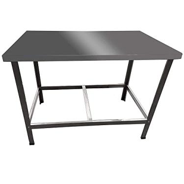 Imagem de Mesa de Manipulação Inox Slim Cefaz 80x55cm Msis-14