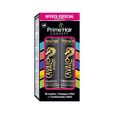 Imagem de Kit Prime Hair Cavalo Shampoo 270ml + Condicionador 240ml