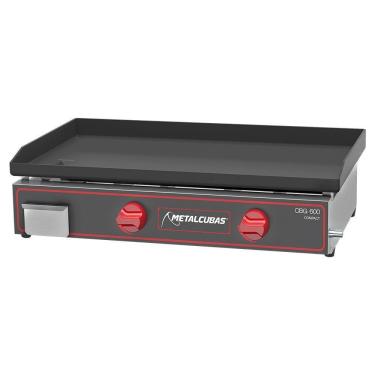 Imagem de Chapa Bifeteira A Gás Compact Metalcubas 60 Cm Cbg600