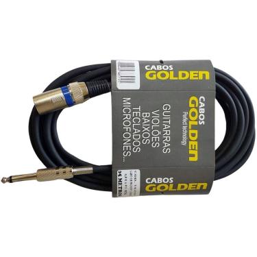 Imagem de Cabo De Microfone Stand Xlr M X P10 Metal  Dupla Blindagem