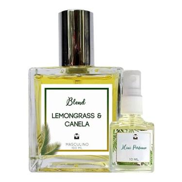 Imagem de Perfume Lemongrass & Canela 100ml Masculino - Blend de Óleo Essencial Natural + Perfume de presente