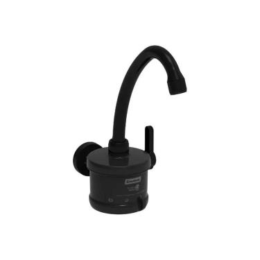 Imagem de Torneira Elétrica De Parede 4T 5500W 220V Preta Enerbrás