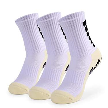 Imagem de Tingpai Meias der pantes masculinas de futebol Meias atléticas de compressão pa basquete Futebol Voleibol Corrida Trekking Caminhada