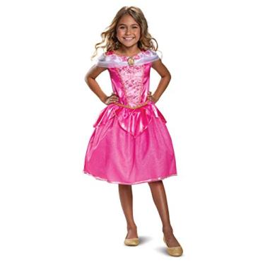 Imagem de Disguise Fantasia clássica de princesa Aurora da Disney, rosa, PP (3T-4T)