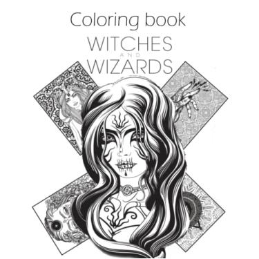 Imagem de Coloring Book: Witches and Wizards