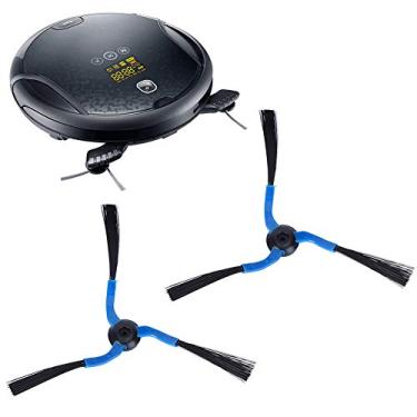 Imagem de Escovas Laterais, Peças do Aspirador de Pó Vassoura Escova Lateral Limpador Escova Lateral Adequado para Samsung VC-RM72VR Robô Varredor, Kit de Acessórios de Substituição da Escova Lateral