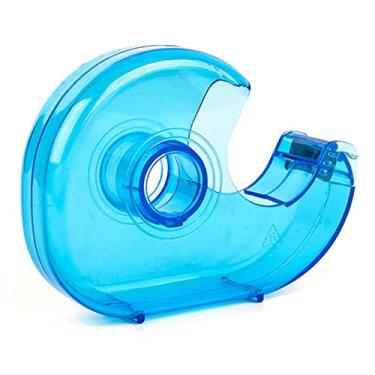 Imagem de LUGU Fita adesiva de mesa t nsparente pa uso manual Prático Distribuidor de fita adesiva de portátil leve pa casa de escritório DIY papelaria artesanal 10.2x7.2x2.5cm Adequado pa fita de