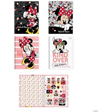 Imagem de Caderno Brochurao Capa Dura Minnie 80Fls. Pacote Com 05-81222
