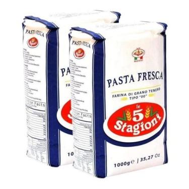 Imagem de Farinha De Trigo Italiana 00 Le 5 Stagioni Pasta Fresca 2kg