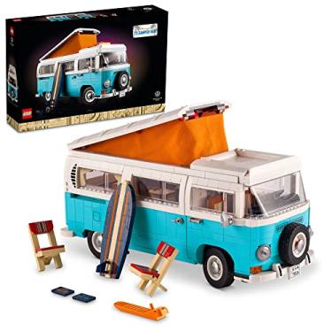 Imagem de LEGO Volkswagen T2 Camper Van 10279 Building Kit; Build a Displayable Model Version of The Classic Camper Van (2,207 Pieces)