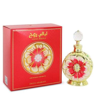 Imagem de Perfume Feminino Swiss Arabian Layali Rouge Swiss Arabian 14 Ml Óleo C
