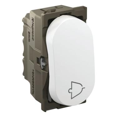 Imagem de Pulsador Campainha Branco Nereya Ref.663002 - Pial