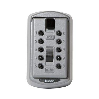 Imagem de Cofre para chaves Kidde AccessPoint 001170 KeySafe Original Slimline, para 2 chaves, cinza titânio