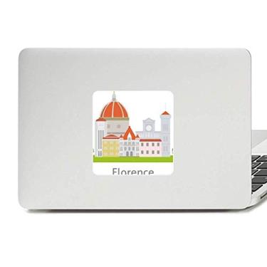 Imagem de Adesivo de vinil com estampa nacional de paisagem da Itália Florence para laptop Decoração de PC