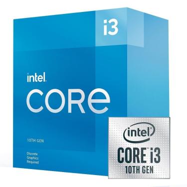 Imagem de Processador Intel Core I3-10105F, 3.7GHz (4.4GHz), Cache 6MB, 8 Threads, LGA 1200