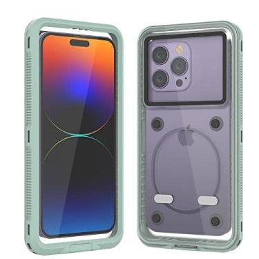 Imagem de Punkcase Capa de mergulho Aquatouch | Capa universal IP68 à prova d'água para mergulho, mergulho com snorkel e snowboard | Serve para 99% de todos os telefones | Transforme seu telefone na melhor câmera subaquática [Verde]