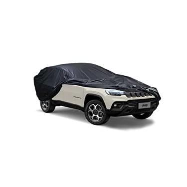 Imagem de Capa Protetora Cobrir Carro Compatível com Jeep Compass Sol Chuva Forrada
