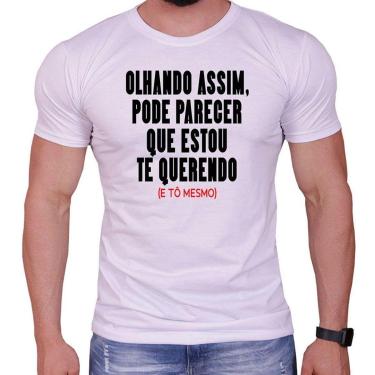 Imagem de Camiseta Masculina Long Line Camisa Masculina Frases varias cores-Masculino