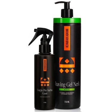 Imagem de Loção Pós Barba Goot + Shaving Gel Nerk Menthol Embaixador 750Ml