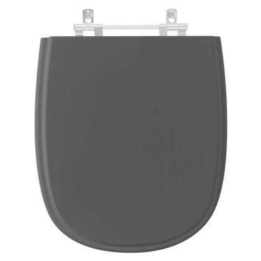 Imagem de Assento Sanitario Poliester Sabatini Preto para vaso Icasa