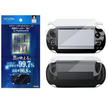 Imagem de Película Protetora Para Ps Vita 1000 Fat Sony Frente E Verso