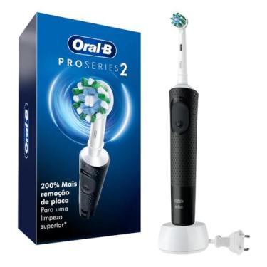 Imagem de Oral-B PRO Series 2: Escova de dentes elétrica com cabo recarregável, timer, 2 modos de escovação e 1 cabeça.