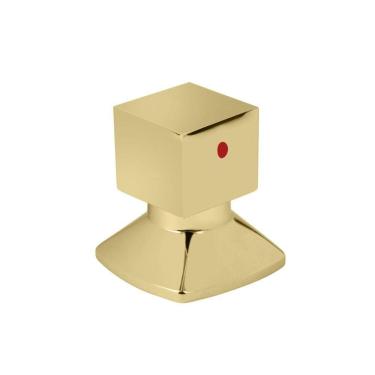 Imagem de Acabamento Para Registro C46 Água Quente/Fria Gold GO5246 Ducon Metais Gold