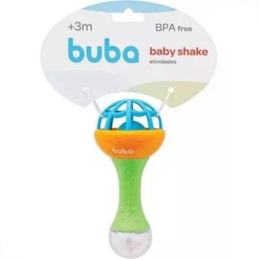 Imagem de Chocalho Mordedor Atividades para Bebês Baby Shake Buba