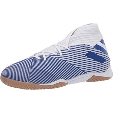 Imagem de adidas Tênis de futebol masculino Nemeziz 19.3, Ftwr Branco/Team Royal Blue/Team Royal Blue, 43