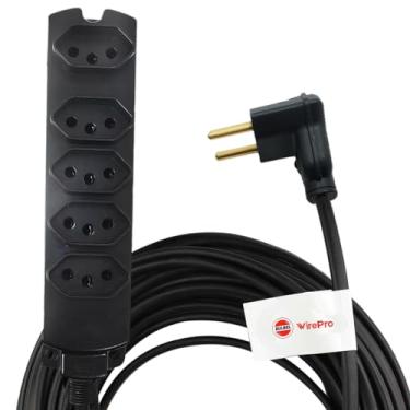 Imagem de Extensao Multipla 5 Tomadas 1,5 Metros 2P+T WirePro