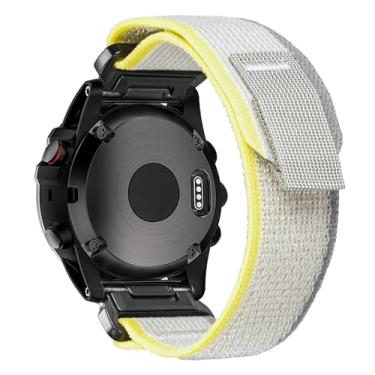 Imagem de Pulseira esportiva masculina compatível com Garmin, Trail Loop, Nylon para trilha/Forerunner/Approach/MARQ/quatix/D2 Series