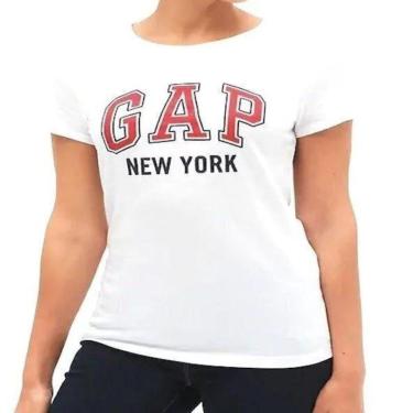 Imagem de Camiseta Gap Basica Ny Feminina-Feminino