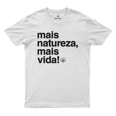 Imagem de Camiseta Masculina Mais Natureza Mais Vida-Masculino
