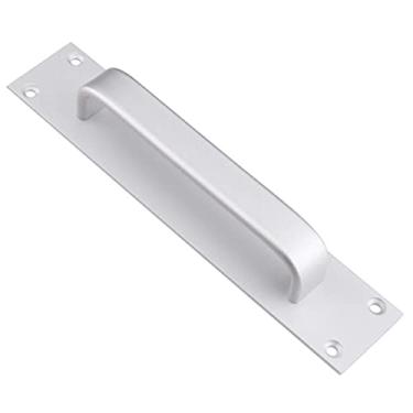 Imagem de Porta de madeira da varanda Porta deslizante do celeiro puxador puxador de cozinha puxador puxador, branco