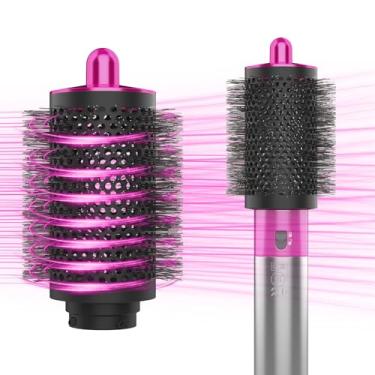 Imagem de AIRUISH Escova de volume grande e redonda atualizada para acessórios Dyson Airwrap, escova para acessórios Dyson Airwrap (Fuchias)