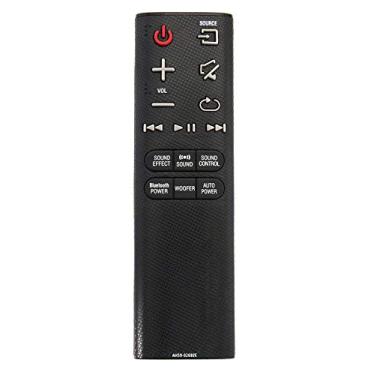 Imagem de AULCMEET AH59-02692E Controle remoto de substituição compatível com Samsung Soundbar HW-J355 HW-J450 HW-J550 HW-J551 HW-J6000 HW-J460 HW-J6001 HW-JM35 HW-JM45 HW-JM45C HW-JM660 000C